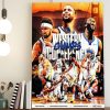 The Golden State Warriors are Western Conference Champions Home Decor Poster Canvas