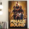 Golden State Warriors Advance to the NBA Finals Wall Decor Poster Canvas