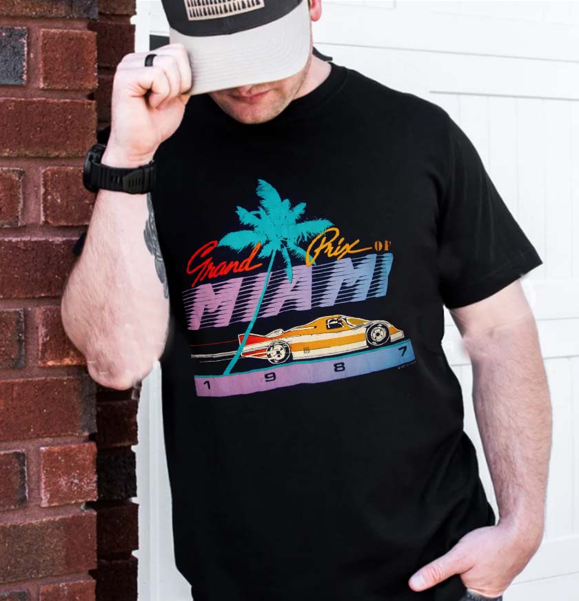 Grand Prix Of Miami 1987 T-Shirt Grand Prix Of Miami 1987 T-Shirt