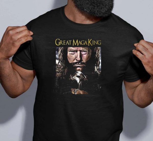 Great Maga King Maga Trump Return Limited T-shirt