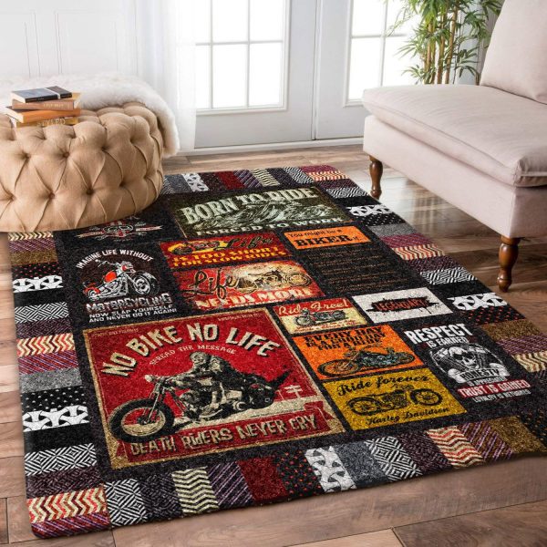 Harley Davidson Born To Ride Rug