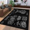 Harley Davidson Logo Since 1903 Rug Carpet