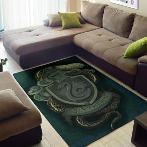 Harry Potter Slytherin Snake Area Rug Carpet