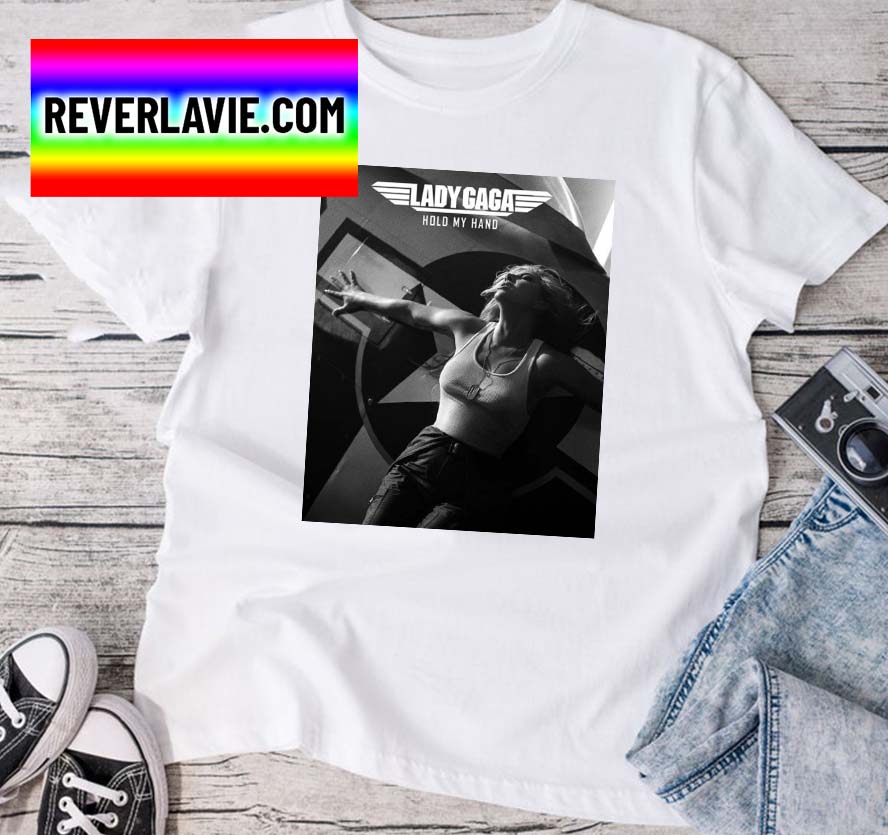 Hold My Hand Lady Gaga Black And White Classic T-Shirt Hold My Hand Lady Gaga Black And White Classic T-Shirt