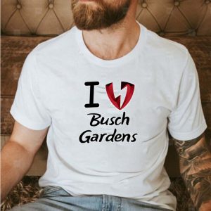I Love Busch Gardens Logo Unisex T-shirt