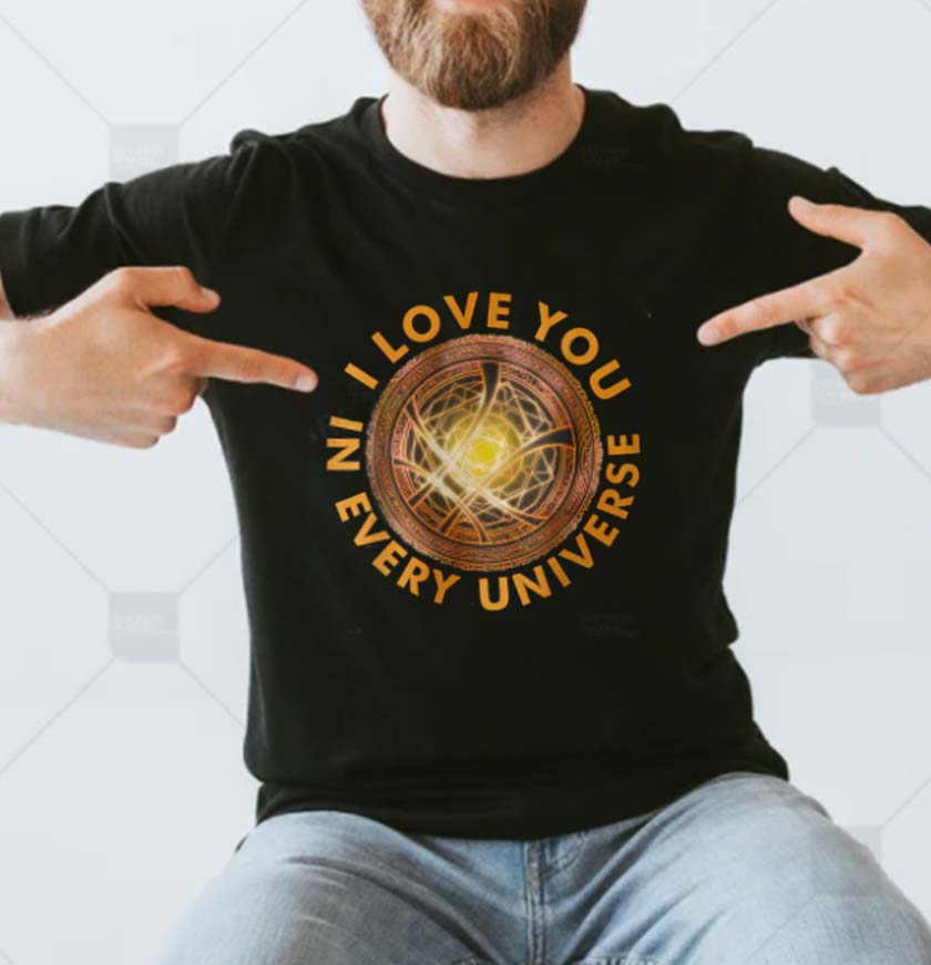I Love You In Every Universe Design New T-Shirt I Love You In Every Universe Design New T-Shirt