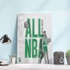 Devin Book Phoenix Suns All-NBA First Team Art Decor Poster Canvas