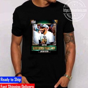Jayson Tatum Larry Bird Trophy Eastern Conference Finals MVP Boston Celtics Unisex T Shirt