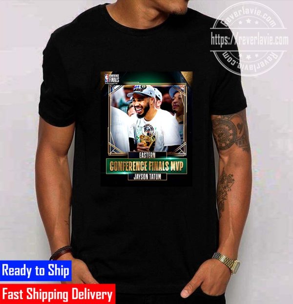 Jayson Tatum Larry Bird Trophy Eastern Conference Finals MVP Boston Celtics Unisex T Shirt