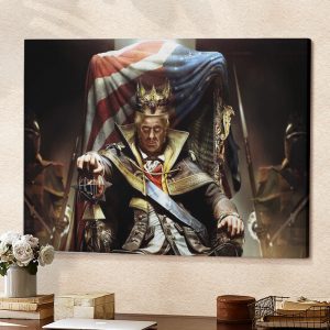 Joe Biden Has Anointed Donald Trump Maga King Poster Canvas
