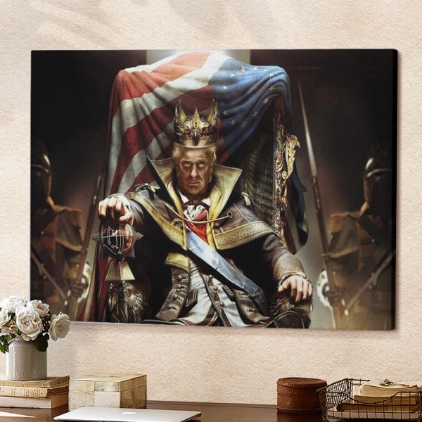 Joe Biden Has Anointed Donald Trump Maga King Poster Canvas