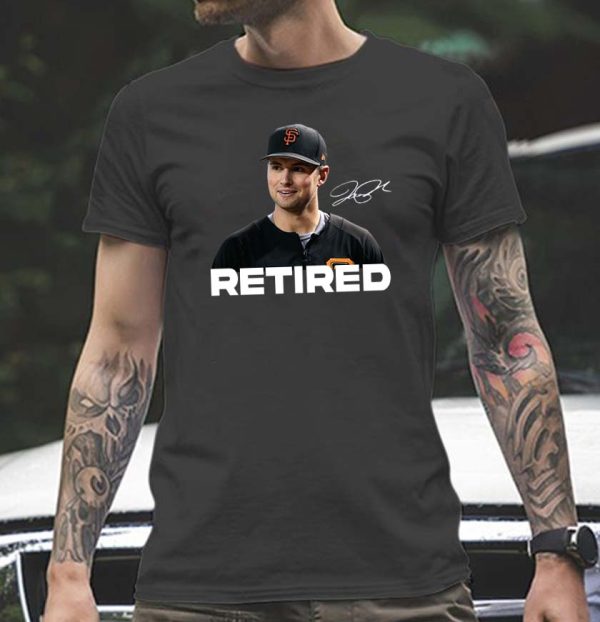 Joe Panik Retired MLB T-shirt