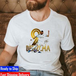 Karim Benzema Real Madrid Win Champions League 2021-2022 Unisex T-Shirt
