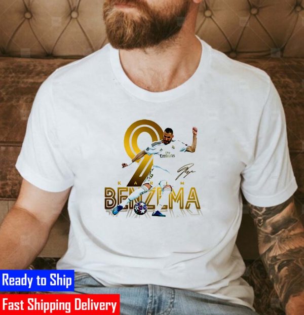 Karim Benzema Real Madrid Win Champions League 2021-2022 Unisex T-Shirt
