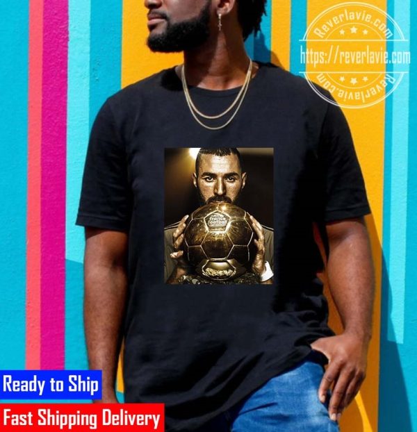 Karim Benzema Winner for Ballon dOr 2022 Unisex T-Shirt