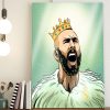 Real Madrid CHAMP14NS UEFA Champions League Champs Art Decor Poster Canvas