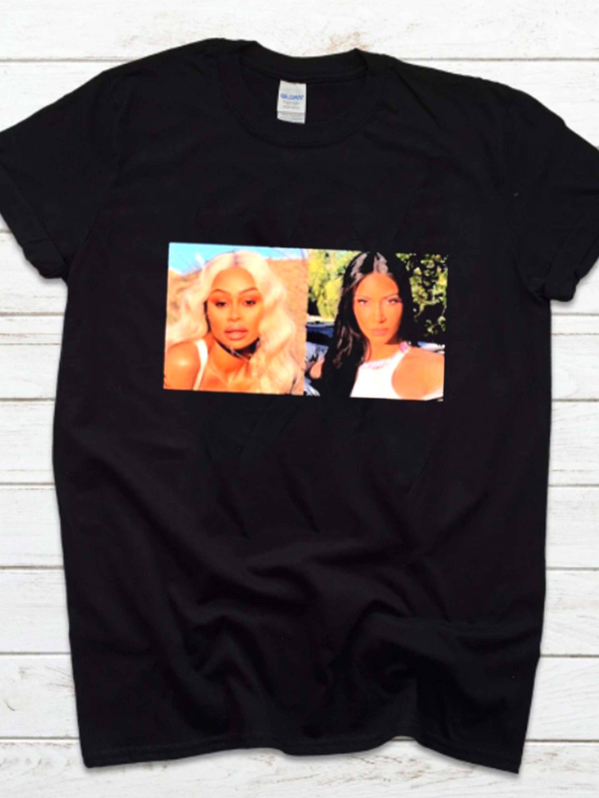 Kim Kardashian Blac Chyna Classic T-shirt Kim Kardashian Blac Chyna Classic T-shirt