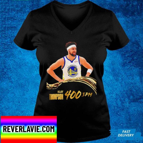 Klay Thompson 400 Three Pointers Golden State Warriors Gold Blooded Classic T-Shirt
