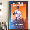 Kyle Tucker Play Of The Game MLB Wall Art Poster Canvas