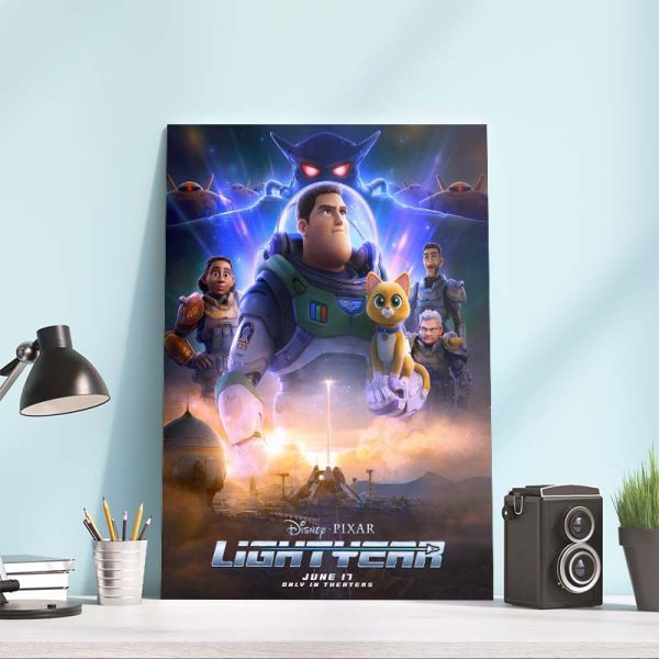 Lightyear Pixar 2022 Official Poster Canvas
