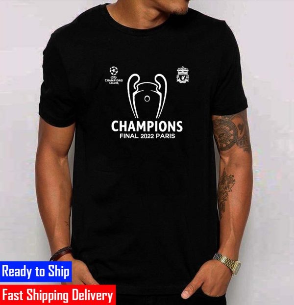 Liverpool FC Win Europe Champions Trophy 2022 T-shirt