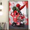 Marcus Ericsson Indianapolis Winner Indy 500 Champion Home Decor Poster Canvas