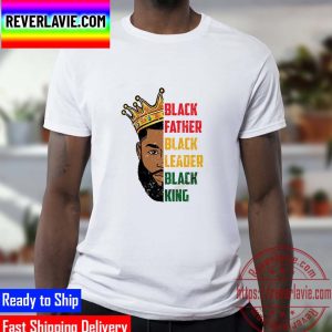 Mens Strong Black King African American Natural Afro Classic T-Shirt