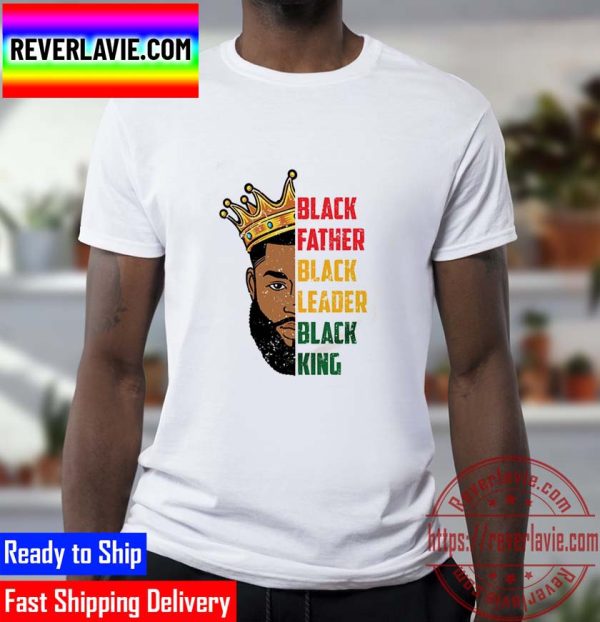 Mens Strong Black King African American Natural Afro Classic T-Shirt