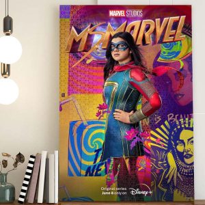 Ms Marvel Meet Kamala Marvel Studio Wall Decor Poster Canvas