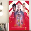 Boston Celtics x Golden State Warriors 2022 NBA Finals Poster Canvas