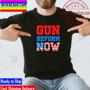 Official Gun Reform Now American Flag Classic T-Shirt