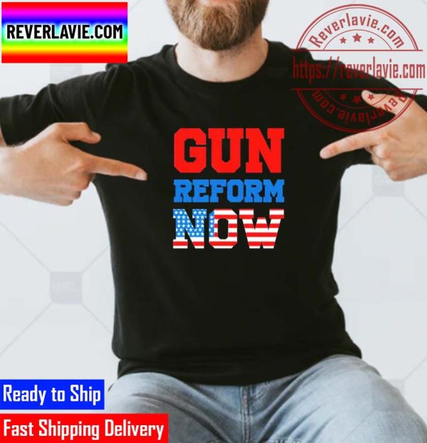Official Gun Reform Now American Flag Classic T-Shirt