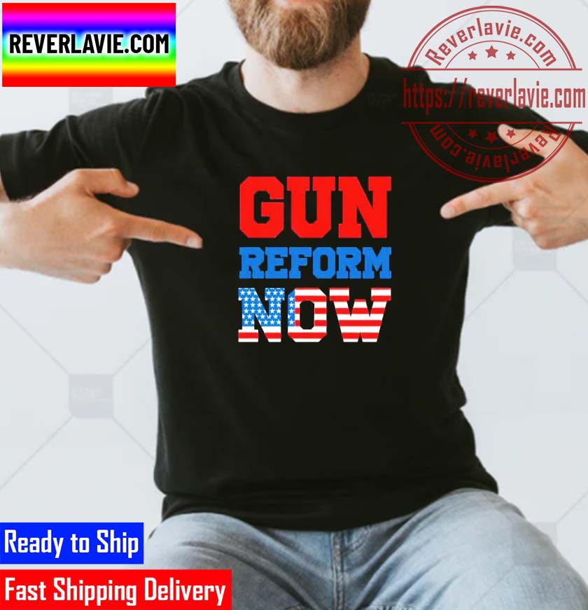 Official Gun Reform Now American Flag Classic T-Shirt Official Gun Reform Now American Flag Classic T-Shirt