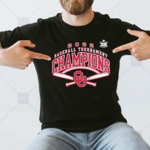 Oklahoma Sooners 2022 Big 12 Baseball Conference Tournament Champions Unisex T-Shirt