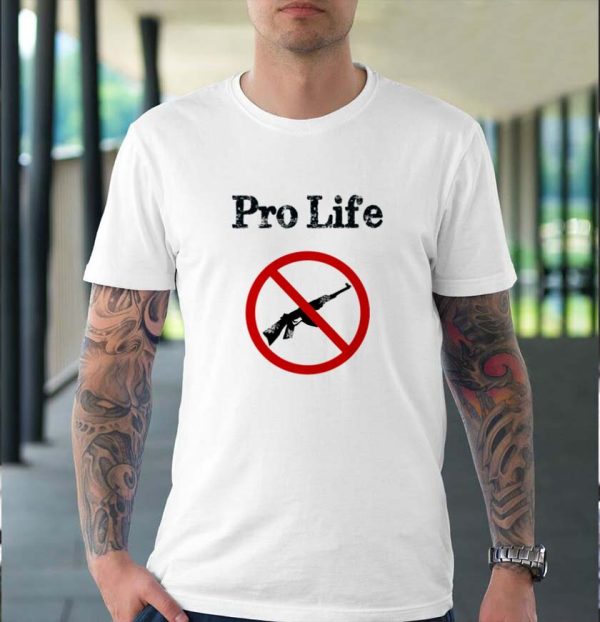 Pro Life NO GUNS Classic T-shirt