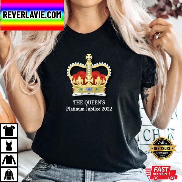 Queen Elizabeth II Platinum Jubilee 2022 Celebration Queens Crown Classic T-Shirt