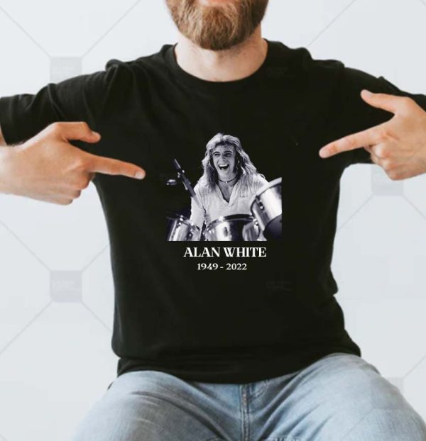 RIP Alan White Drummer Yes 1949 2022 T-shirt