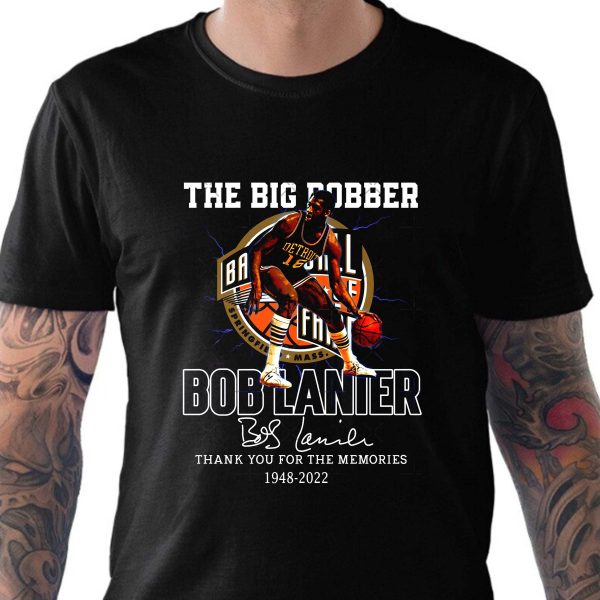 RIP Bob Lanier 1948 2022 Thank You For The Memories T-shirt