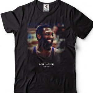 RIP Bob Lanier Basketball Hall Of Fame T-shirt