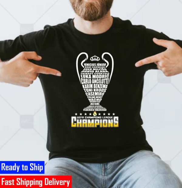 Real Madrid Champions League Final 2022 Unisex T-Shirt