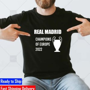 Real Madrid Champions of Europe Champions League Final Winners Unisex T-Shirt