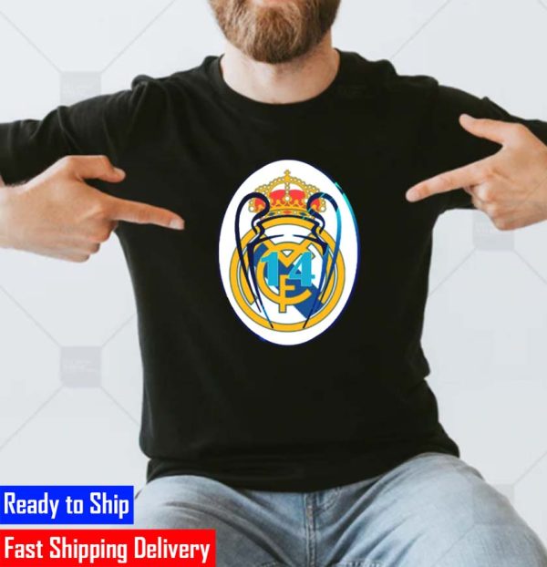 Real Madrid Champions of Europe for 14th Times Unisex T-Shirt