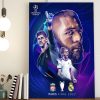 Liverpool UEFA Champions League Paris 2022 Final Wall Decor Poster Canvas