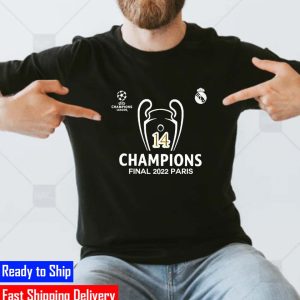 Real Madrid Win Europe Champions Trophy 14th 2022 Unisex T-shirt