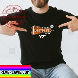 Regular Season Softball 2022 ACC Champions Virginia Tech Hokies Classic T-Shirt