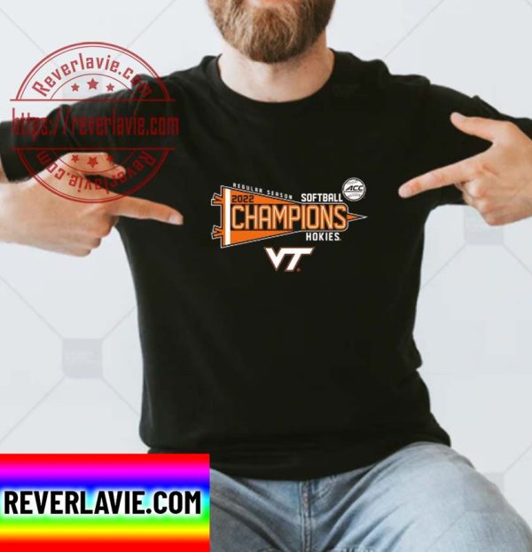 Regular Season Softball 2022 ACC Champions Virginia Tech Hokies Classic T-Shirt