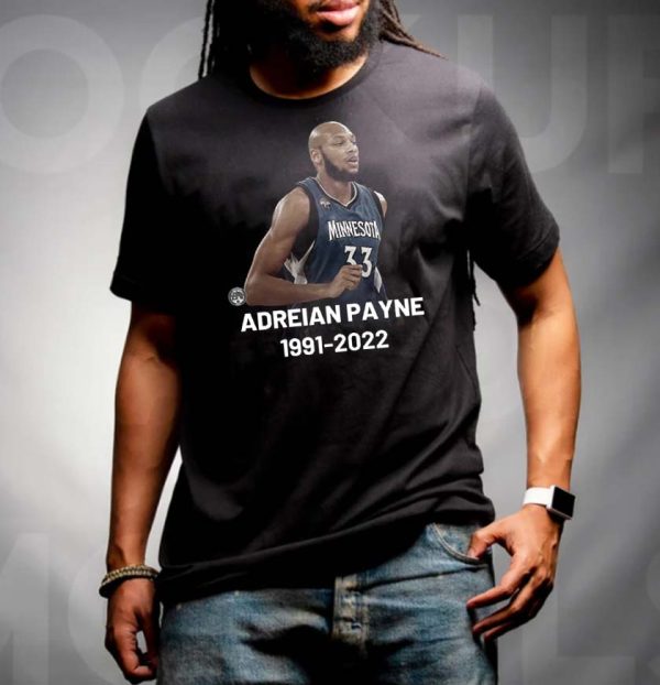 Rest In Peace Adreian Payne 1991 2022 T-Shirt