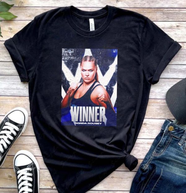 Ronda Rousey Winner Smackdown Womens Champion WM Backlash T-Shirt