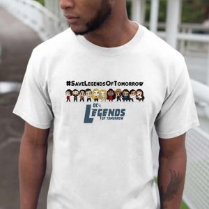 Save Legends of Tomorrow Cartoon Characters T-shirt