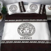 Versace Basic Black And White Ancient Frame Most Comfortable Bedding Set